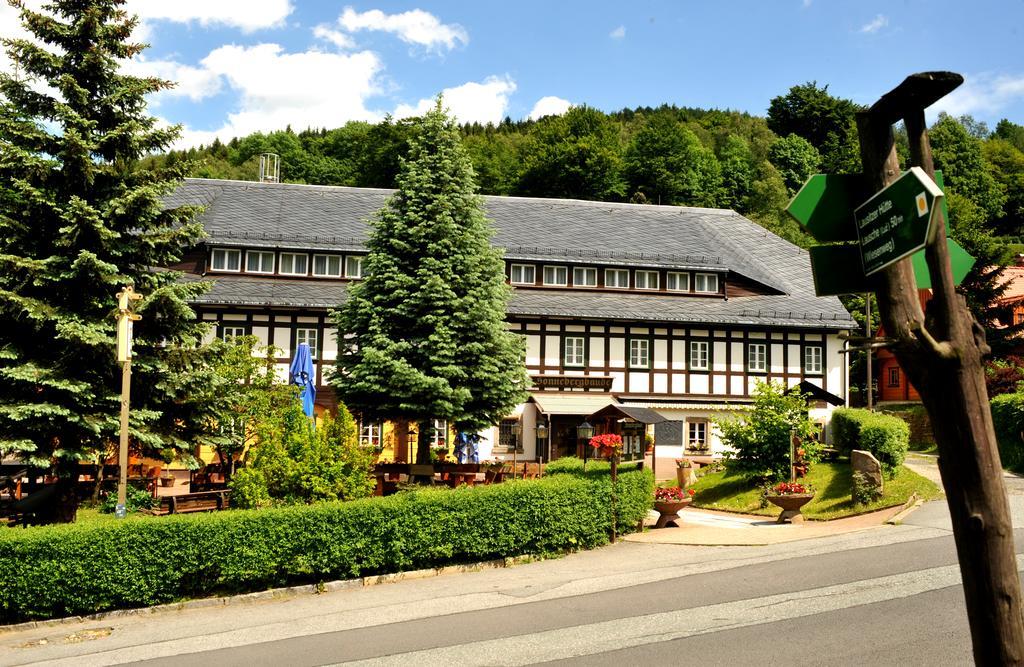 Wanderhotel Sonnebergbaude Waltersdorf  Zewnętrze zdjęcie